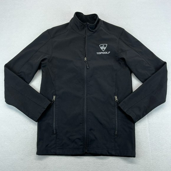Top Golf Jacket Small Adult Full Zip Softshell Outdoors Golfing Casual - Picture 1 of 11